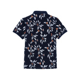 Boys All Over Printed Polo T-Shirt